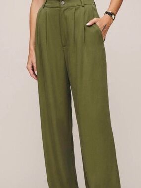 Reformation Mason Pant- Pear